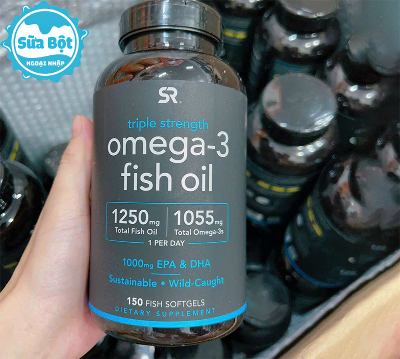 Mua Dầu cá SR Triple Strength Omega 3 Fish Oil ở cửa hàng Sữa Bột Ngoại Nhập, chính hãng, giá tốt