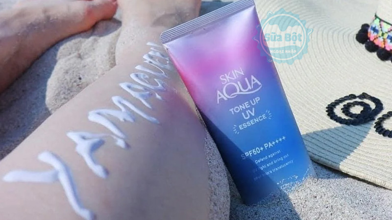 Tinh chất chống nắng Sunplay Skin Aqua Tone Up UV Essence chính hãng, giá tốt ở Sữa Bột Ngoại Nhập
