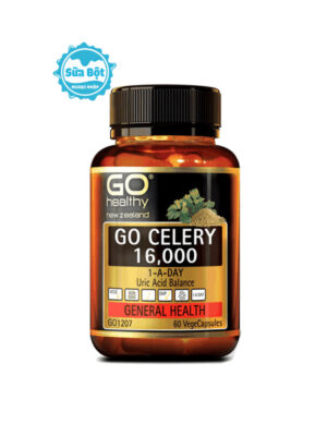 Viên uống Go Healthy Go Celery 16000 hỗ trợ trị gout New Zealand 60 viên