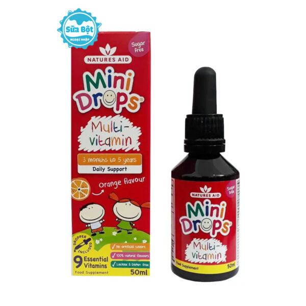 Vitamin tổng hợp Natures Aid Multi Vitamin Drop Anh 50ml