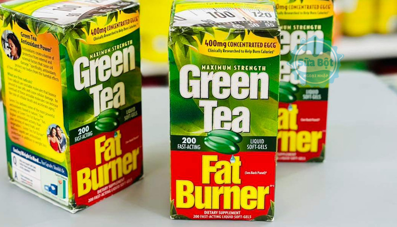 Viên uống Green Tea Fat Burner 400mg nhận được nhiều phản hồi tích cực của người mua
