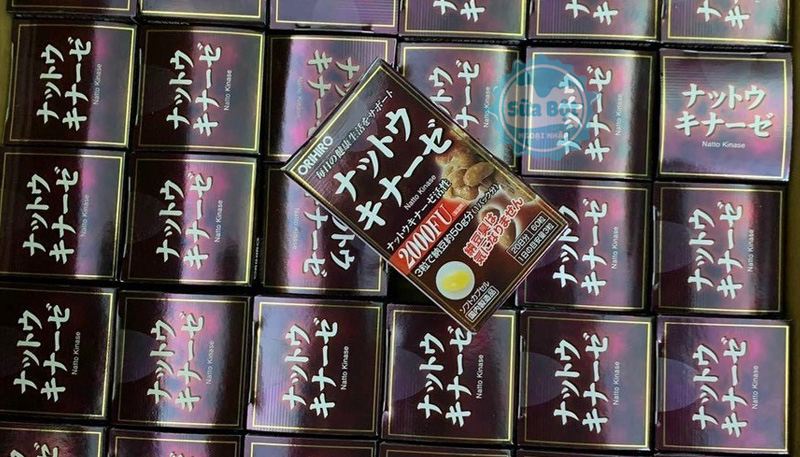 Viên uống Orihiro Nattokinase 2000FU mua sắm chuẩn hàng Nhật tại Sữa Bột Ngoại Nhập