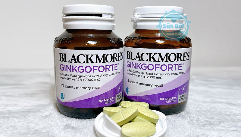 Viên uống Blackmores Ginkgo Forte 80 viên xuất xứ từ Úc