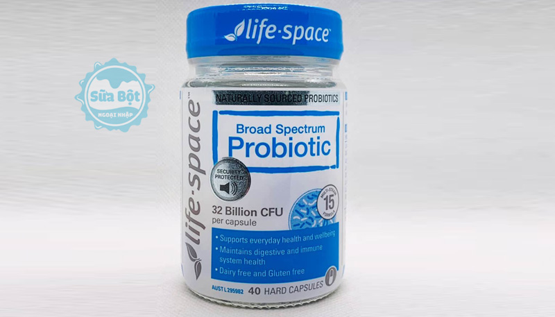 Men vi sinh Life Space Probiotic hỗ trợ cho hệ tiêu hóa khỏe mạnh hơn