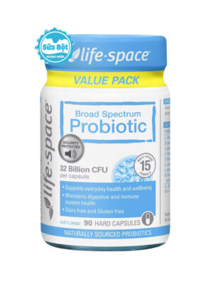 Men vi sinh Life Space Probiotic cho người lớn của Úc 90 viên