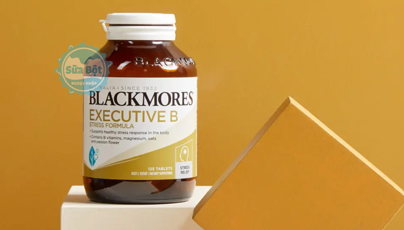 Viên uống Blackmores Executive B Stress Formula của thương hiệu tên tuổi nước Úc giúp giảm stress hiệu quả