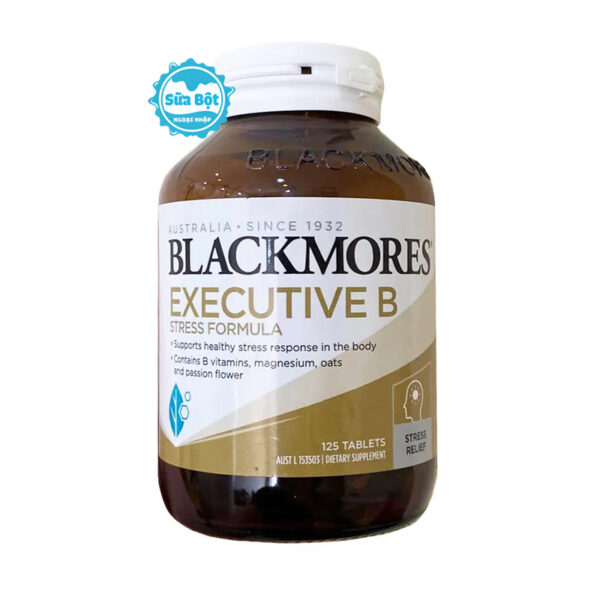 Viên uống Blackmores Executive B Stress Formula Úc 125 viên
