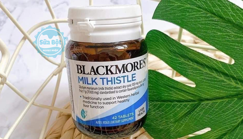 Viên uống Blackmores Milk Thistle hỗ trợ chức năng, bảo vệ gan