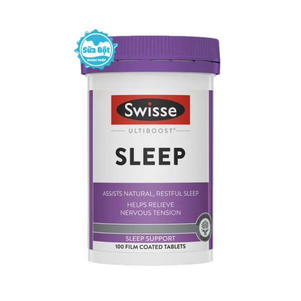 Viên uống hỗ trợ giấc ngủ Swisse Sleep Úc 100 viên