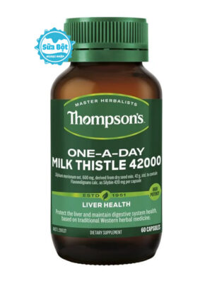 Viên uống Thompson's Milk Thistle 42000mg One-A-Day bổ gan Úc 60 viên