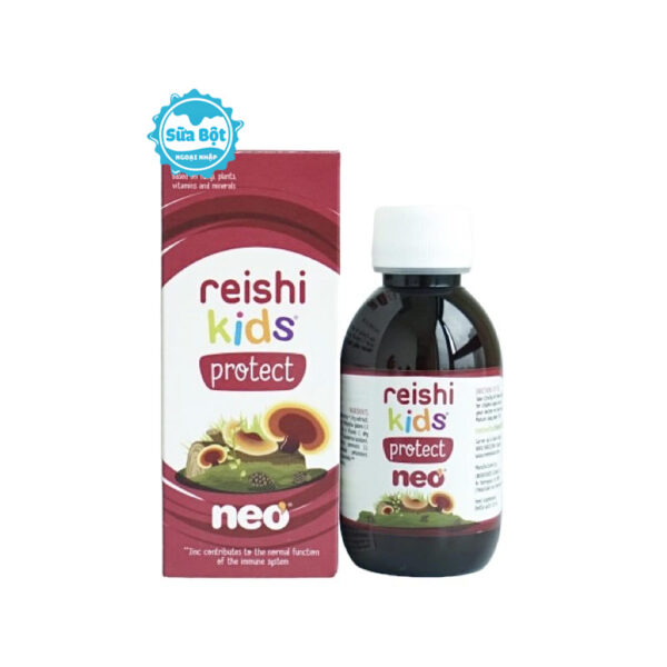 Siro Reishi Kids Protect Neo tăng đề kháng cho bé Tây Ban Nha 150ml