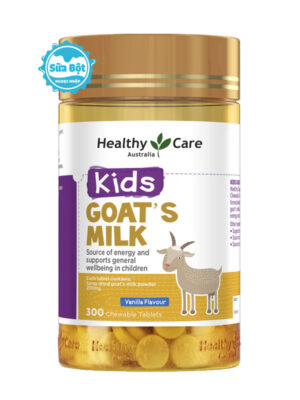 Sữa dê cô đặc Healthy Care Kids Goat’s Milk Úc 300 viên