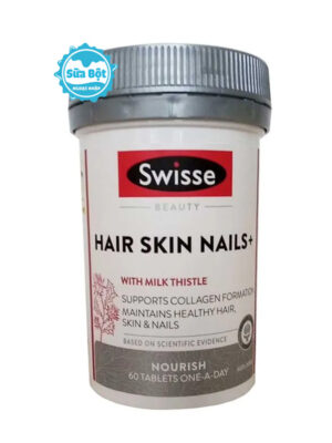 Viên uống Swisse Hair Skin Nails+ hỗ trợ đẹp tóc da móng Úc 60 viên