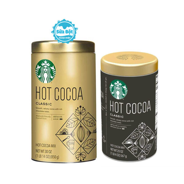 Bột cacao Starbucks Hot Cocoa Classic của Mỹ