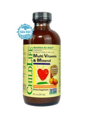 Vitamin tổng hợp Childlife Multi Vitamin and Mineral của Mỹ 237ml (Dành cho trẻ từ 6 - 12 tháng tuổi)