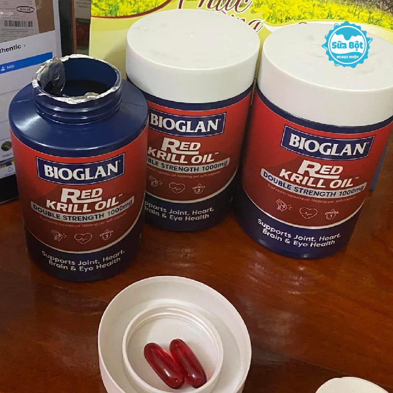 Công dụng dầu nhuyễn thể Bioglan Red Krill Oil 1000mg của Úc