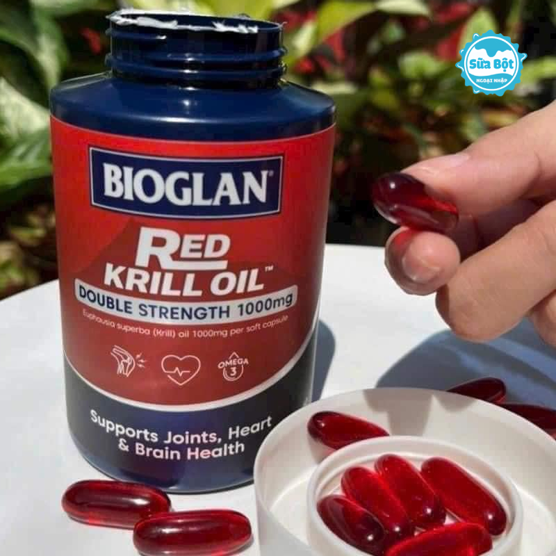 Cách bảo quản dầu nhuyễn thể Bioglan Red Krill Oil 1000mg của Úc