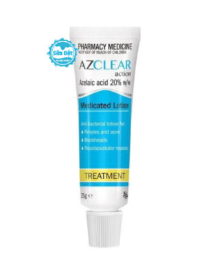 Kem bôi Azclear 20% Azelaic acid giảm mụn, mờ thâm của Úc 25g