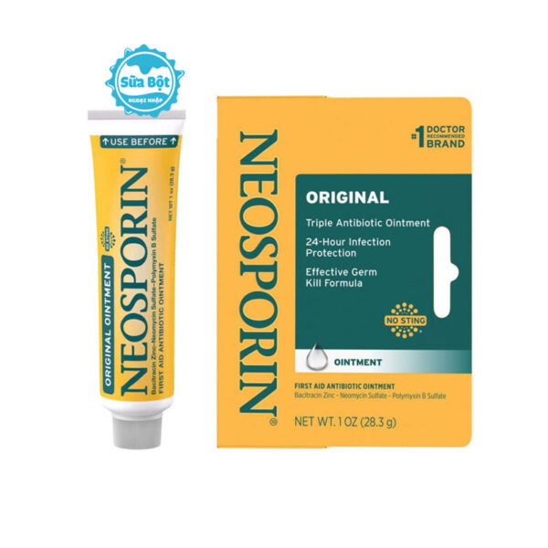 Kem mỡ Neosporin Original Ointment kháng viêm, liền sẹo Mỹ 28.3g