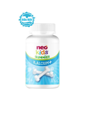 Kẹo Gummies Canxi Neo Kids vị sữa chua cho bé từ 3 tuổi Tây Ban Nha 60 viên