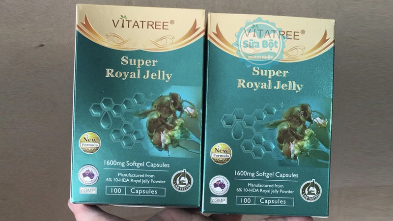 Vitatree Super Royal Jelly 1600mg là sản phẩm chất lượng, hỗ trợ cải thiện lão hóa, tăng đề kháng 