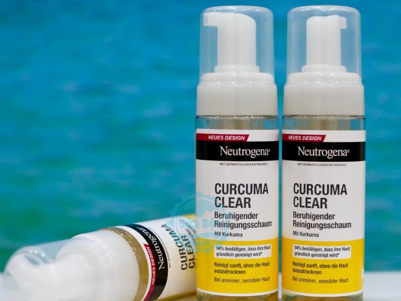 Sữa rửa mặt nghệ Neutrogena Calme Curcuma mua sắm chính hãng ở Sữa Bột Ngoại Nhập