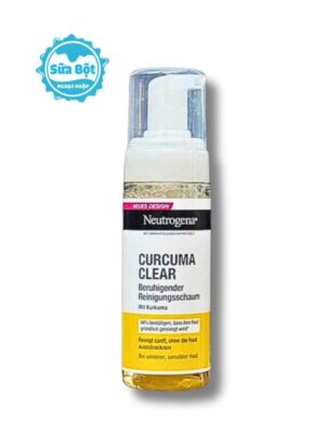 Sữa rửa mặt nghệ Neutrogena Calme Curcuma Pháp 150ml