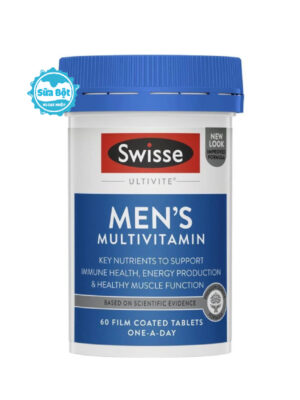 Vitamin tổng hợp cho nam Swisse Men's Ultivite Multivitamin của Úc