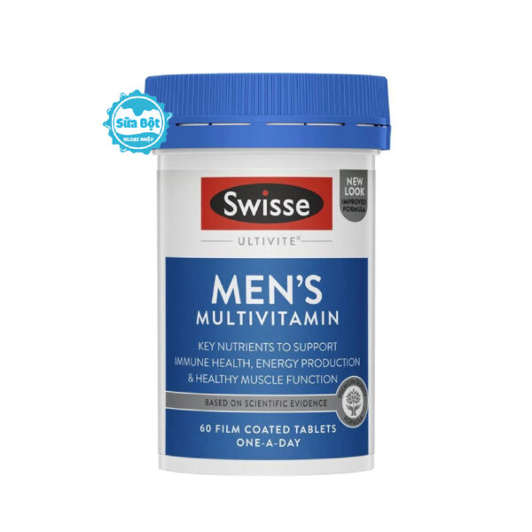 Vitamin tổng hợp cho nam Swisse Men's Ultivite Multivitamin của Úc