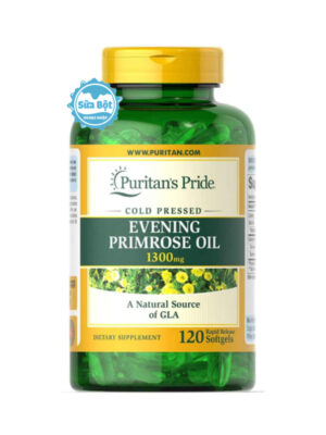 Viên uống tinh dầu hoa anh thảo Puritan's Pride Evening Primrose Oil 1300mg của Mỹ 120 viên