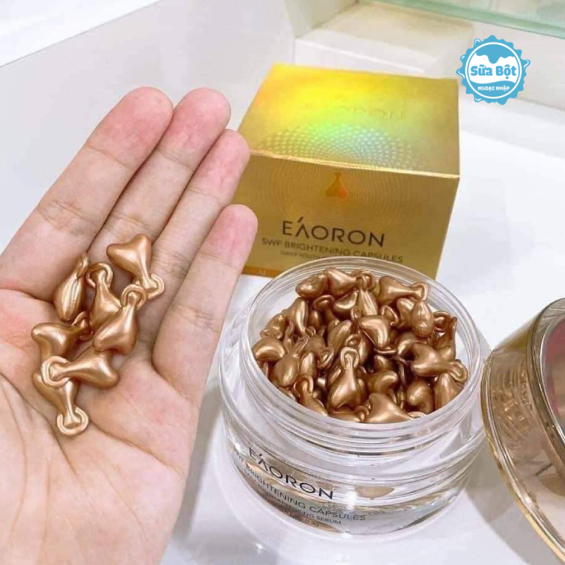 Ưu điểm nổi bật của viên serum Eaoron SWF Whitening Capsules Úc 108 viên