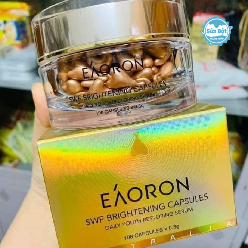 Cách bảo quản viên serum Eaoron SWF Whitening Capsules của Úc 108 viên