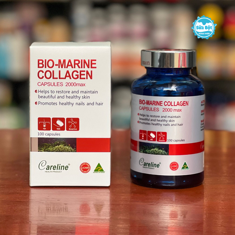 Ưu điểm nổi bật của viên uống Bio Marine Collagen Careline Úc 100 viên