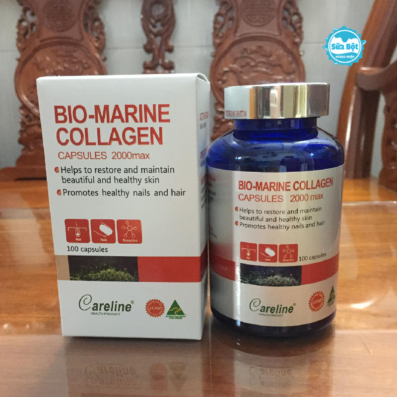 Cách bảo quản viên uống Bio Marine Collagen Careline của Úc 100 viên