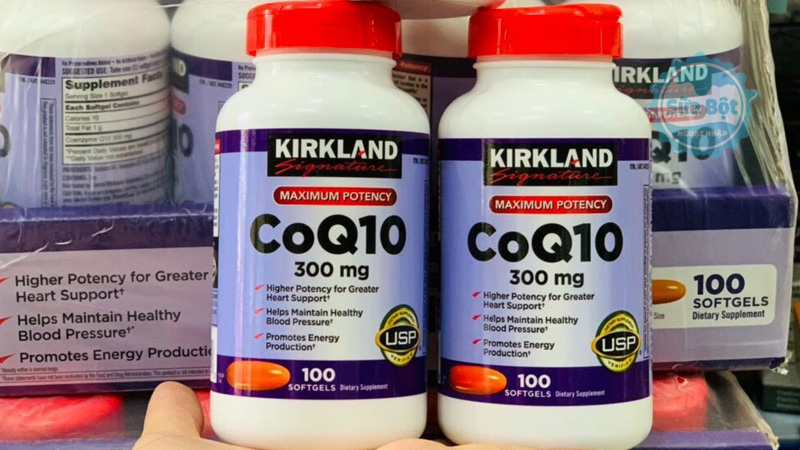 Mỗi ngày dùng 1 viên uống Kirkland CoQ10 300mg 