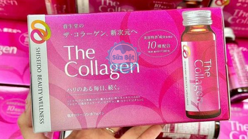 Nước uống The Collagen Shiseido Nhật Bản chiết xuất từ thành phần thiên nhiên, đảm bảo an toàn