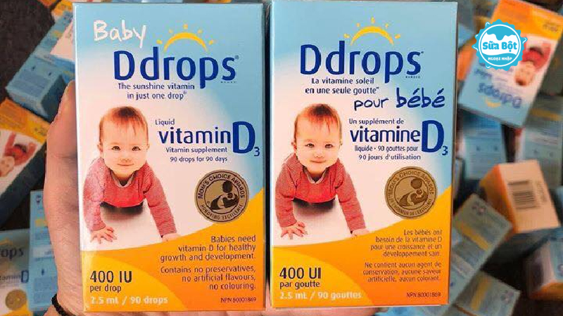 Vitamin D3 Baby Ddrops của Canada