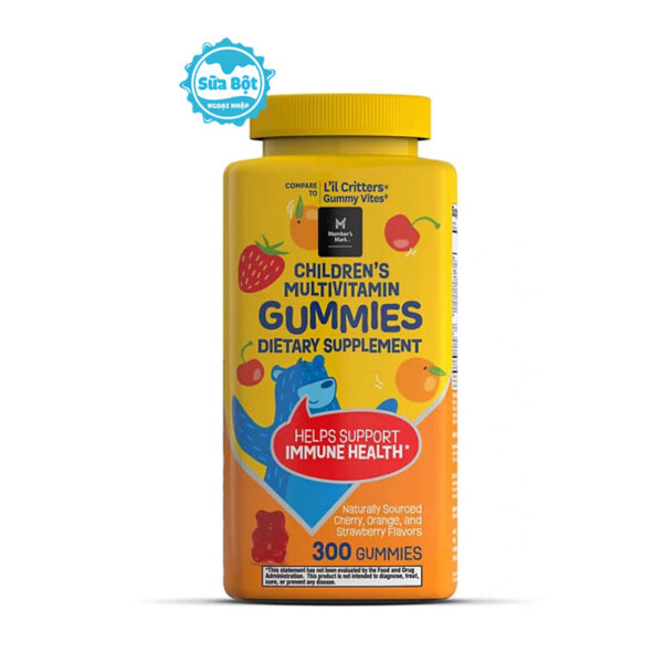 Kẹo dẻo Member’s Mark Children’s Multivitamin Gummies Mỹ 300 viên