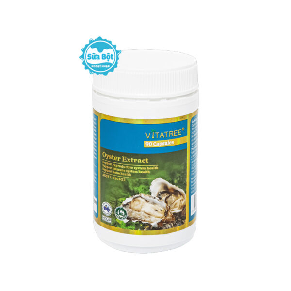 Tinh chất hàu Vitatree Oyster Extract của Úc 90 viên