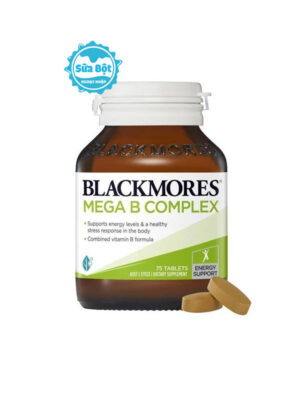 Viên uống Blackmores Mega B Complex bổ sung vitamin nhóm B Úc 75 viên