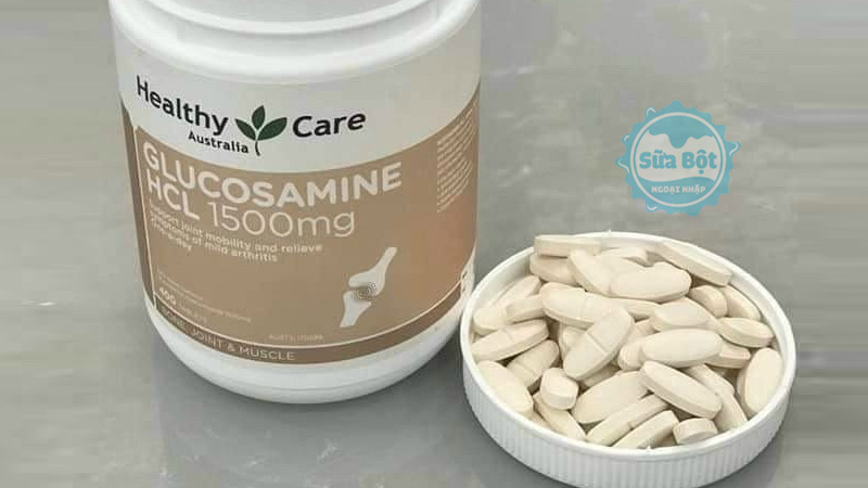 Người lớn dùng 1 viên uống Healthy Care Glucosamine HCL 1500mg mỗi ngày