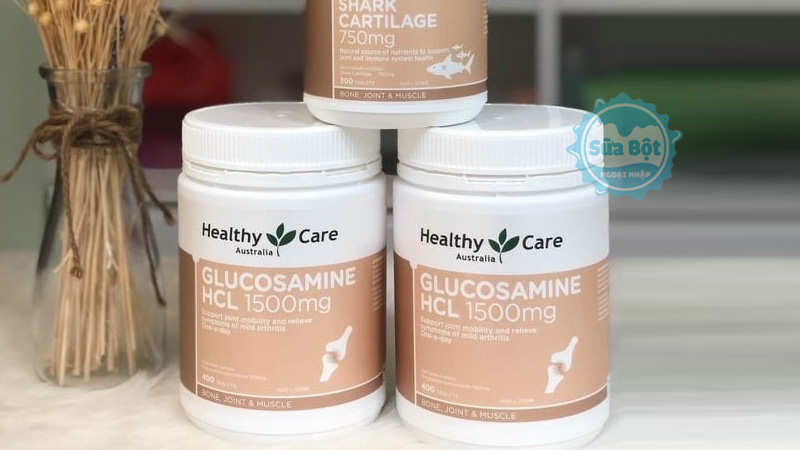 Mua viên uống Healthy Care Glucosamine HCL 1500mg chính hãng tại Sữa Bột Ngoại Nhập