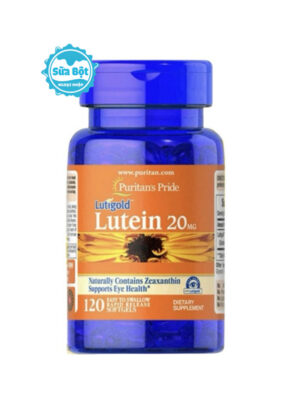 Viên uống Lutigold Lutein 20mg Puritan's Pride bổ mắt Mỹ 120 viên