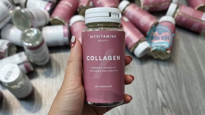 Viên uống Myvitamins Collagen thủy phân hấp thụ nhanh giúp chống lão hóa da