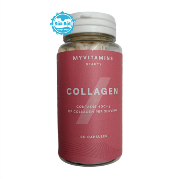 Viên uống Myvitamins Collagen thủy phân chống lão hóa da Pháp 90 viên