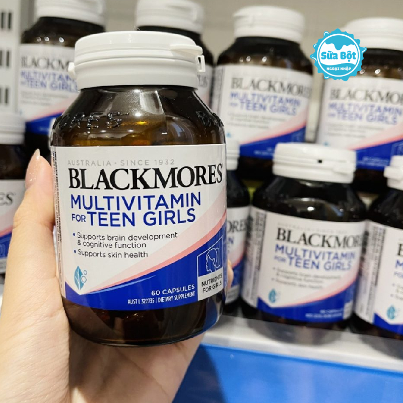 Ưu điểm nổi bật của vitamin tổng hợp Blackmores Multivitamin For Teen Girls Úc 60 viên