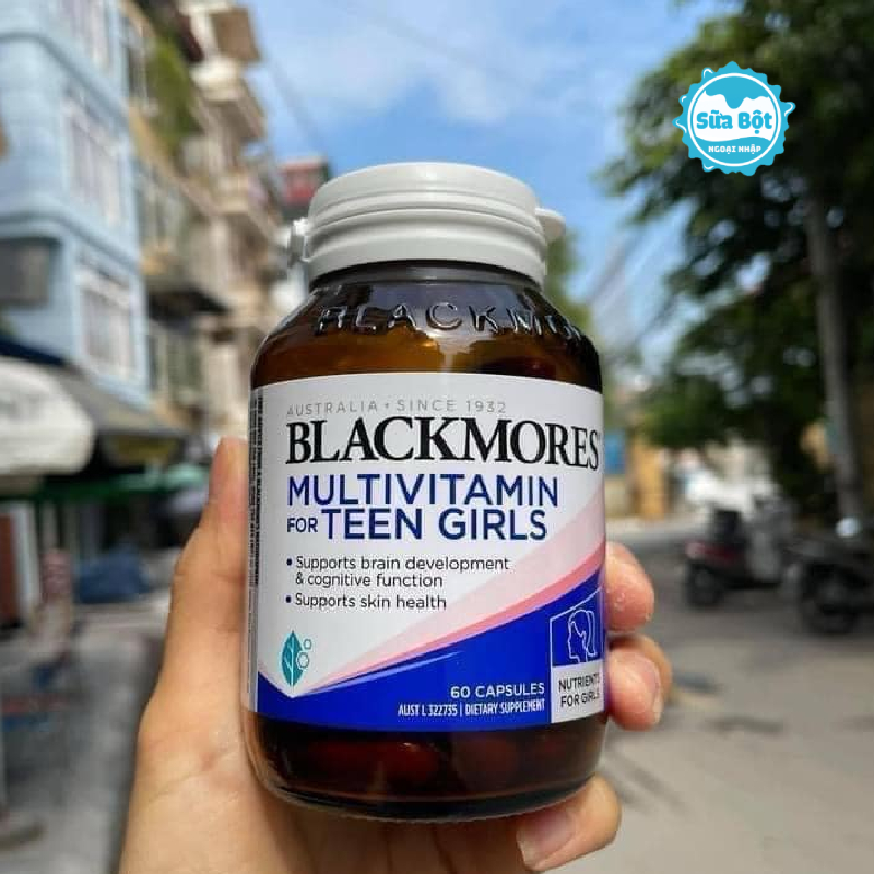 Cách bảo quản vitamin tổng hợp Blackmores Multivitamin For Teen Girls của Úc 60 viên