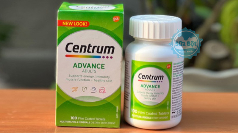 Vitamin tổng hợp Centrum Advance Adults dùng được cho cả nam và nữ giới dưới 50 tuổi