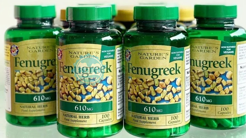 Sử dụng sản phẩm lợi sữa cỏ Cari Fenugreek 610mg để tăng khả năng tiết sữa cho mẹ