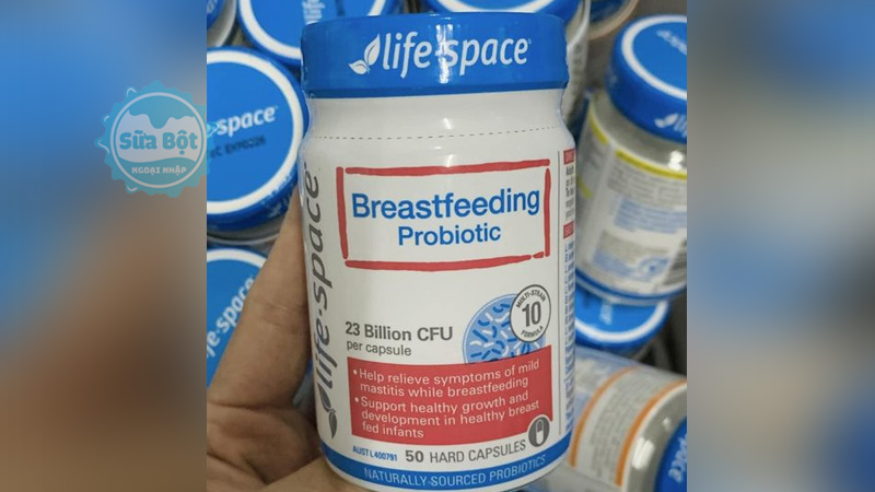 Men vi sinh Life Space Breastfeeding Probiotic hỗ trợ sức khỏe tiêu hóa, tăng khả năng đề kháng cho phụ nữ sau sinh